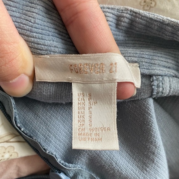 Forever 21 Corduroy Mini Skirt - Picture 3 of 4
